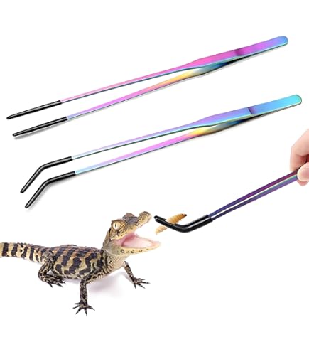 餌用トングセット Amazon | 爬虫類 ピンセット 爬虫類給餌トング 2個入り 27cm